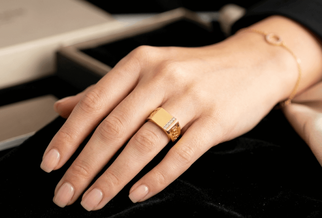 Golden Rose Ring