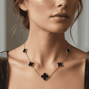 Black Iconic Necklace