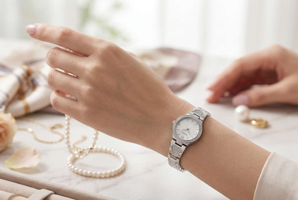 Starlight Silver Watch