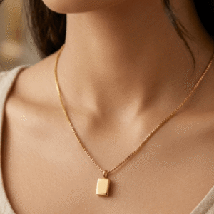 Auric Cube Necklace