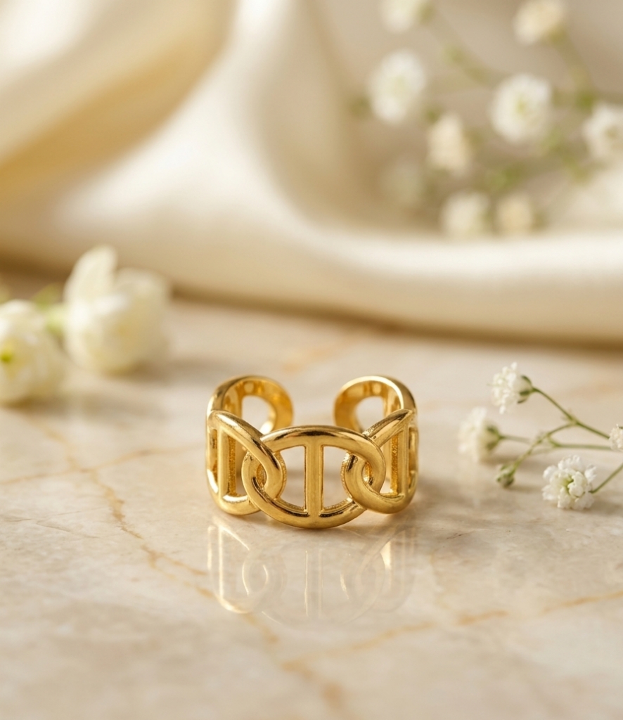 Bold Chain Ring