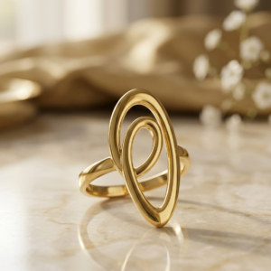Modern Oval Ring