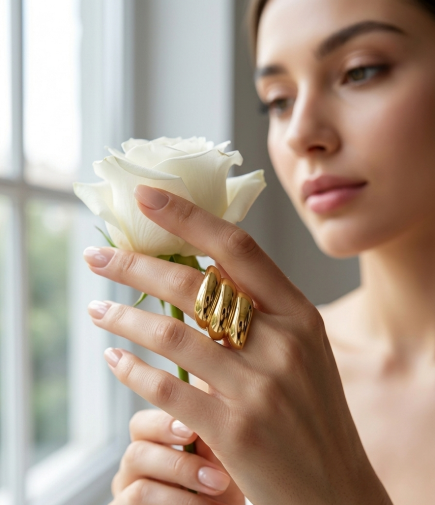 Triple Luxe Ring
